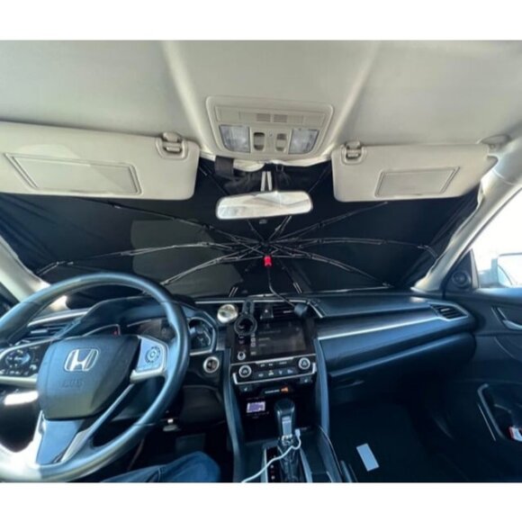 2024 Newest Car Windshield Sun Shade Umbrella [Nano Ice Crystal Cooling] - Picture 1 of 1